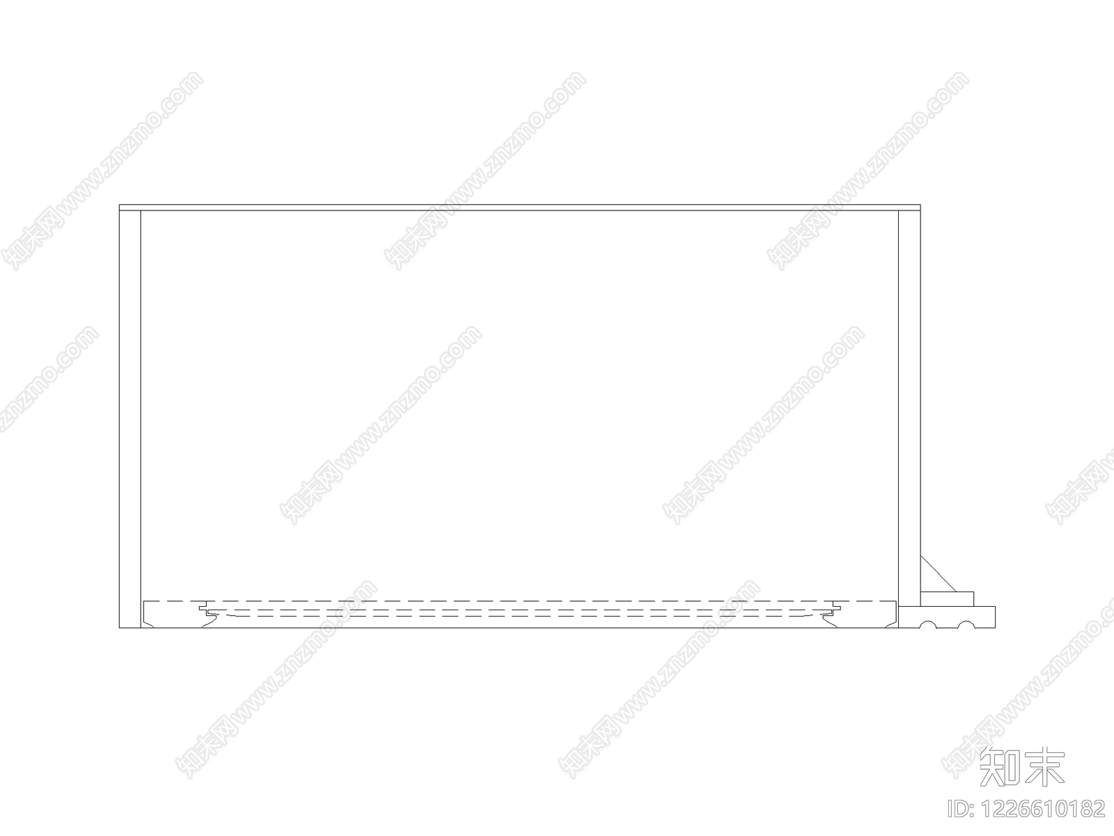 背景墙cad施工图下载【ID:1226610182】