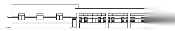 某厂区食堂建筑施工图cad施工图下载【ID:167527106】