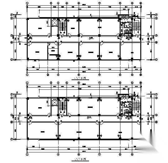 某七层房管局办公大厦建筑施工图cad施工图下载【ID:151434188】