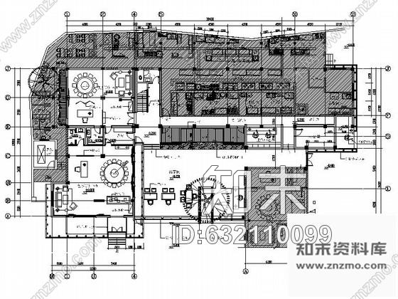 施工图北京极致特色古典会所室内改造设计装修施工图含效果cad施工图下载【ID:632110099】