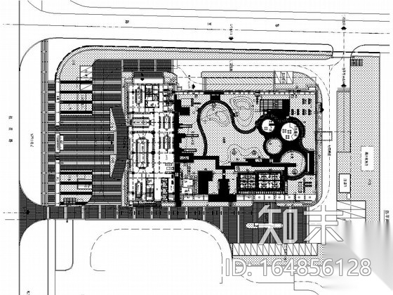 [长沙]办公环境中心景观设计方案cad施工图下载【ID:164856128】