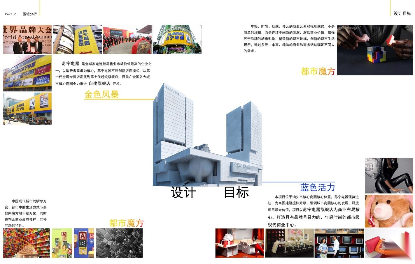 [广东]汕头苏宁电器商业广场建筑方案文本（JPG+CAD）cad施工图下载【ID:151449135】