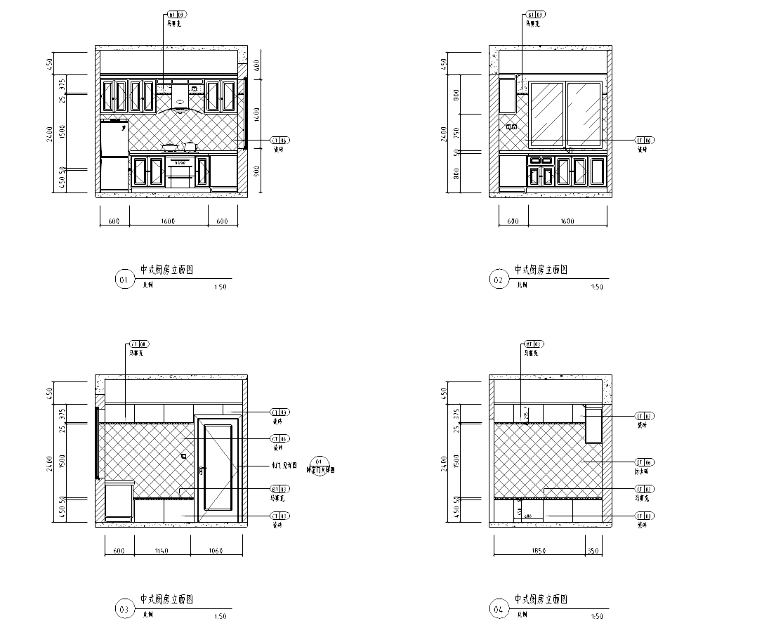 [四川]雅安某三层现代风格别墅设计施工图cad施工图下载【ID:161771132】