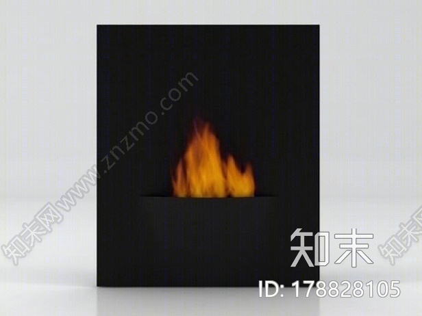 北欧壁炉3D模型下载【ID:178828105】