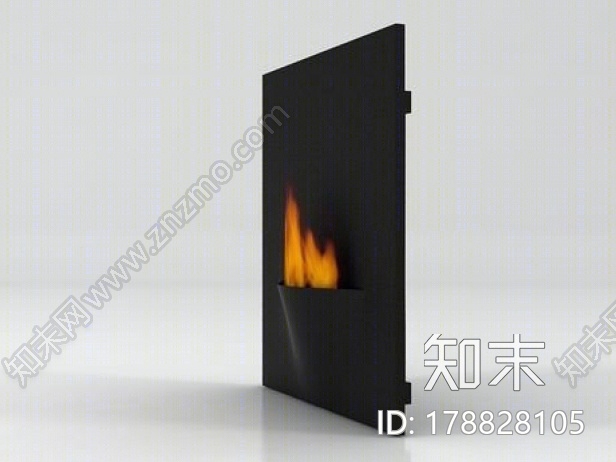 北欧壁炉3D模型下载【ID:178828105】