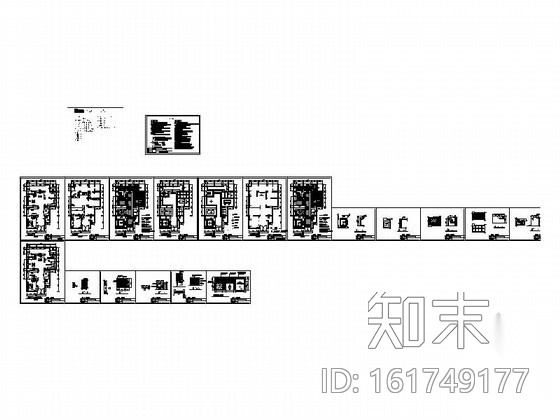 [广西]品牌家具专卖店室内装修图施工图下载【ID:161749177】