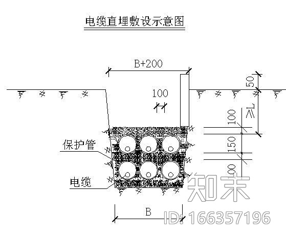 电力工程电缆敷设及加工图cad施工图下载【ID:166357196】