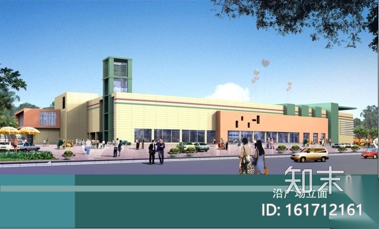 [福建]某商场超市平面cad施工图下载【ID:161712161】