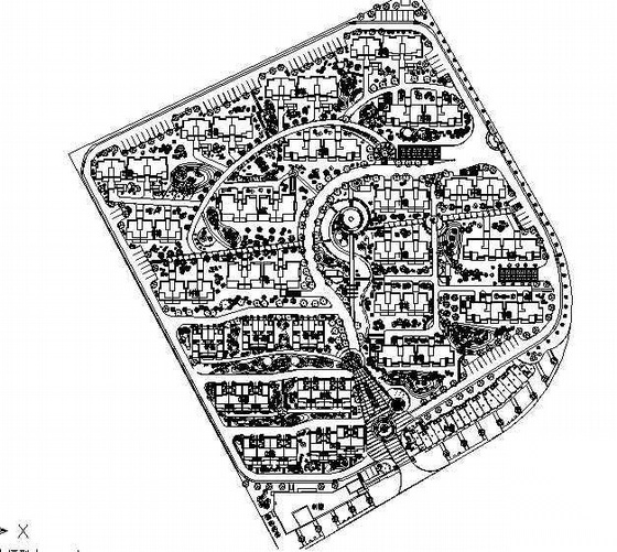 江苏省小区景观设计全套施工图施工图下载【ID:161104181】