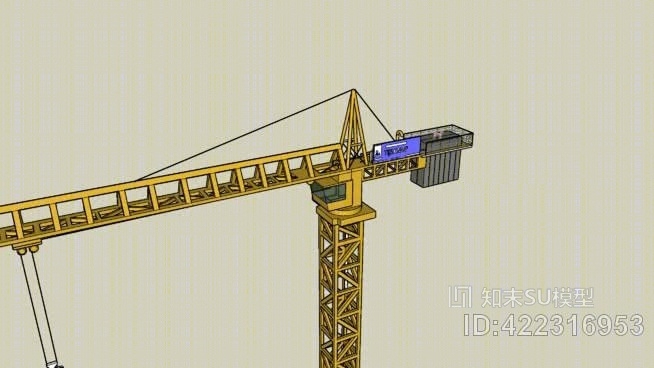 Hijskraan。SU模型下载【ID:422316953】