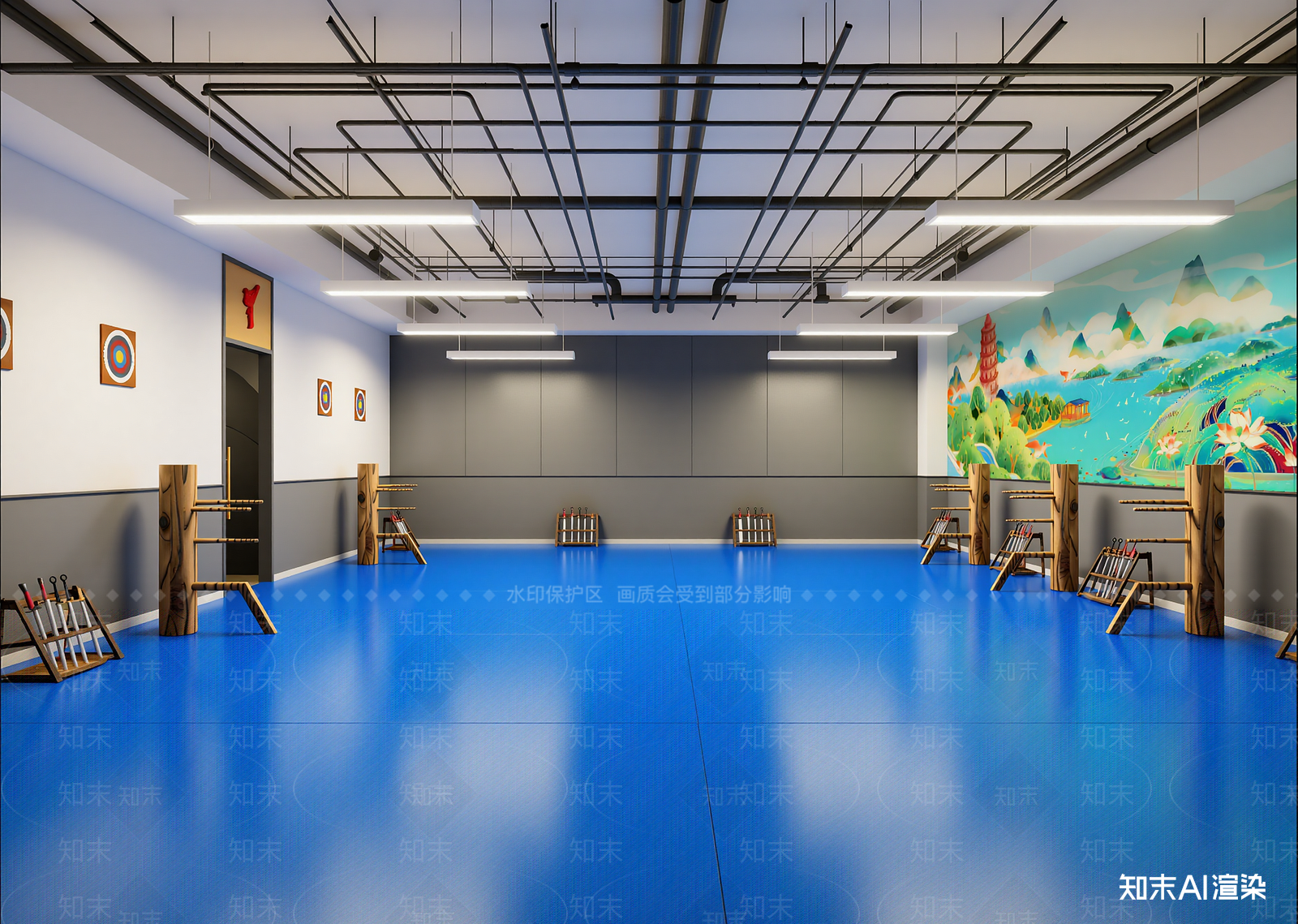 现代其他娱乐空间3D模型下载【ID:1214761505】