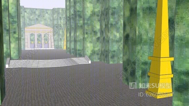全凡尔赛花园SU模型下载【ID:626050827】