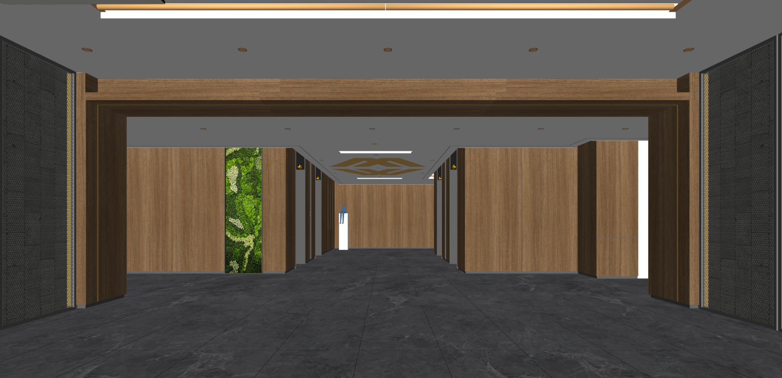 现代接待室SU模型下载【ID:1215943307】
