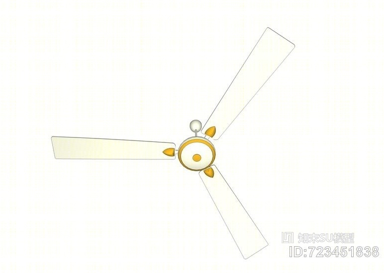 吊扇SU模型下载【ID:723451838】