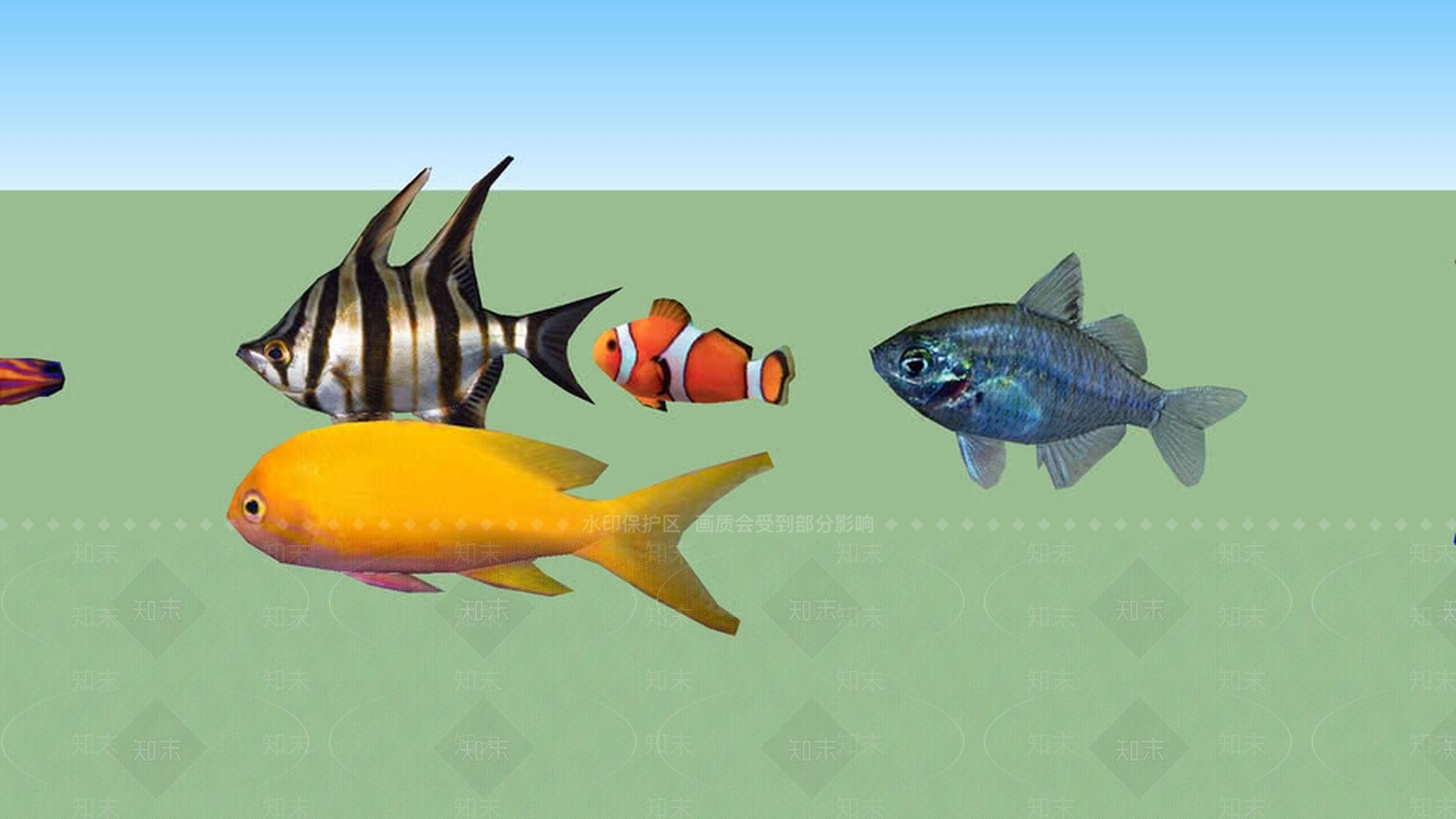 ANIMAL.FISH.0001SU模型下载【ID:1162060184】