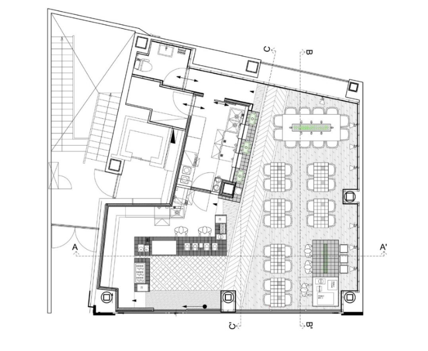 CafeCoutumeAoyama咖啡馆室内设计方案施工图下载【ID:161764111】