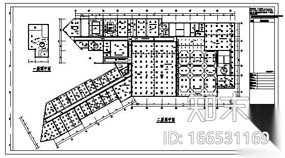 某证券交易大厅装饰设计施工图cad施工图下载【ID:166531169】