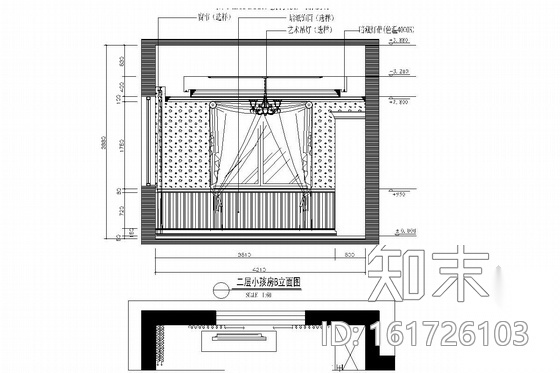 豪华欧式两层别墅室内装修图（含效果）cad施工图下载【ID:161726103】