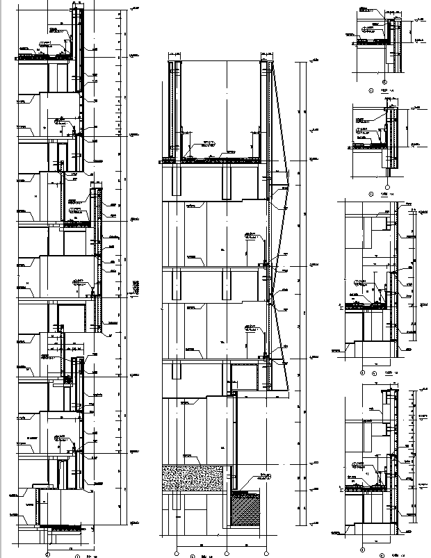 [上海]高层商业办公综合体建筑项目全套审图版施工图下载【ID:151482126】