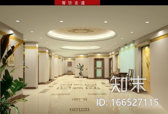 [绍兴]商业繁华地段高档酒店装修图（含效果）施工图下载【ID:166527115】