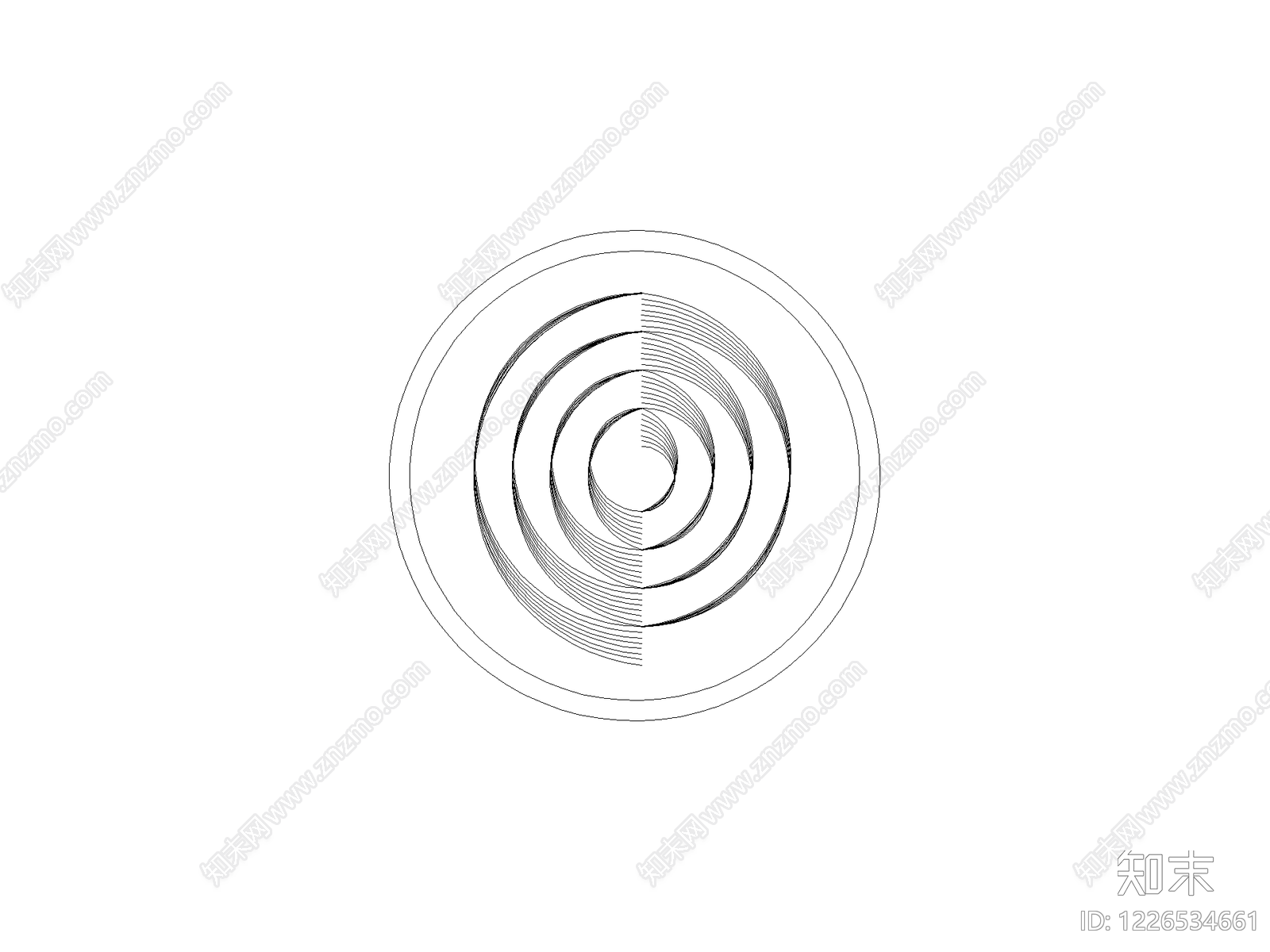 现代图库CAD图纸