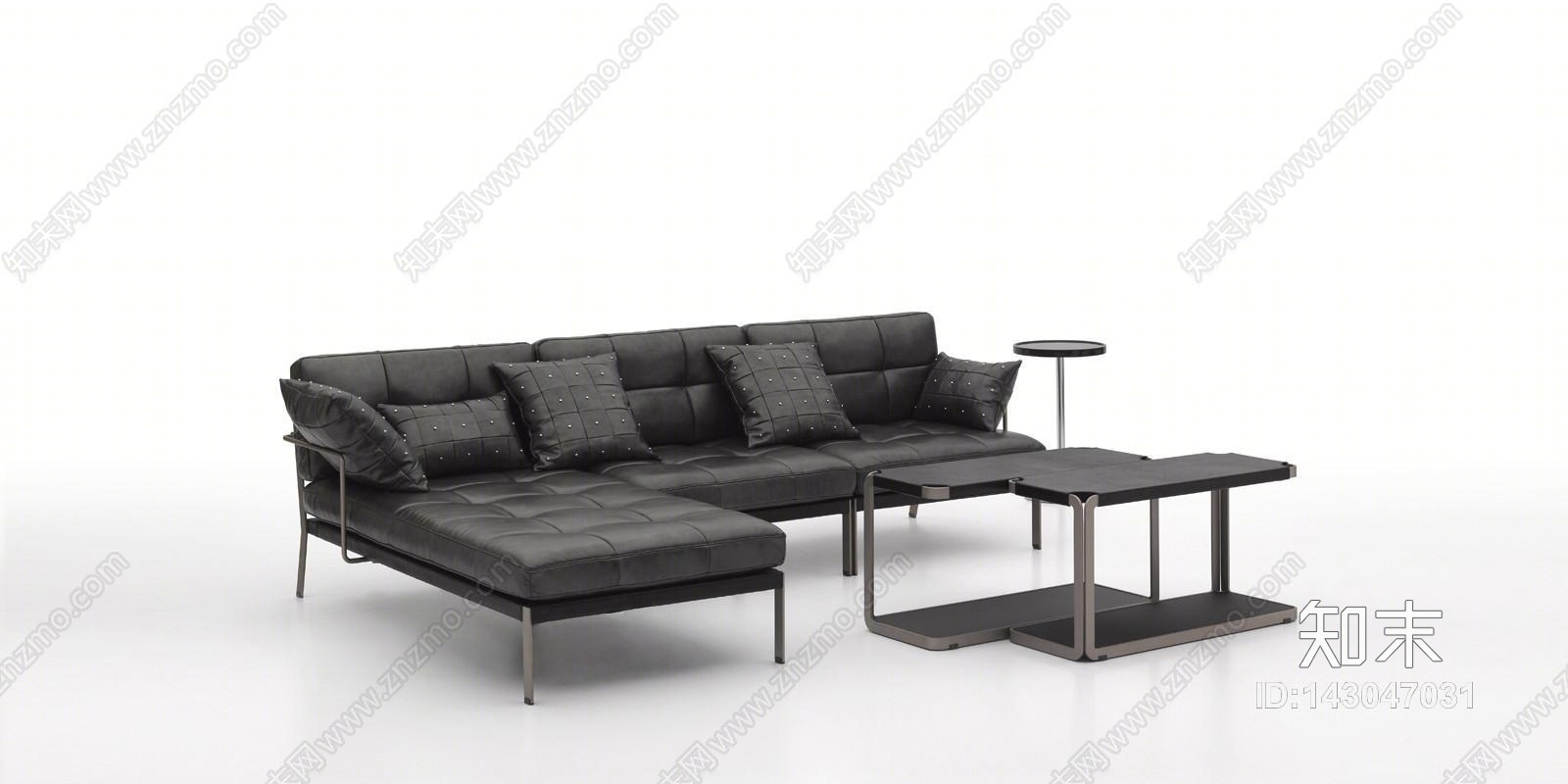 现代沙发3D模型下载【ID:143047031】_知末3d模型网