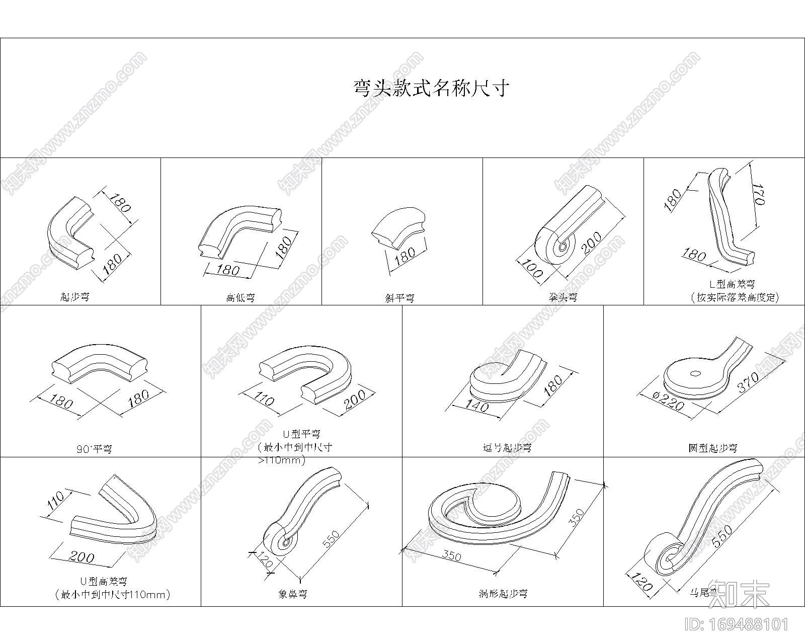 楼梯cad施工图下载【ID:169488101】