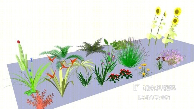 花SU模型下载【ID:47707001】