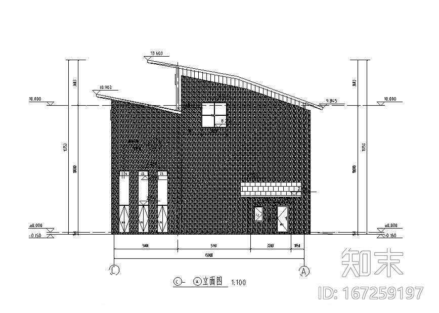 钢结构稻谷烘干厂建筑结构施工图(组合楼板)施工图下载【ID:167259197】