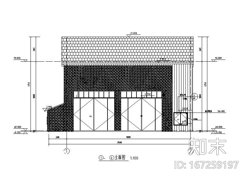 钢结构稻谷烘干厂建筑结构施工图(组合楼板)施工图下载【ID:167259197】