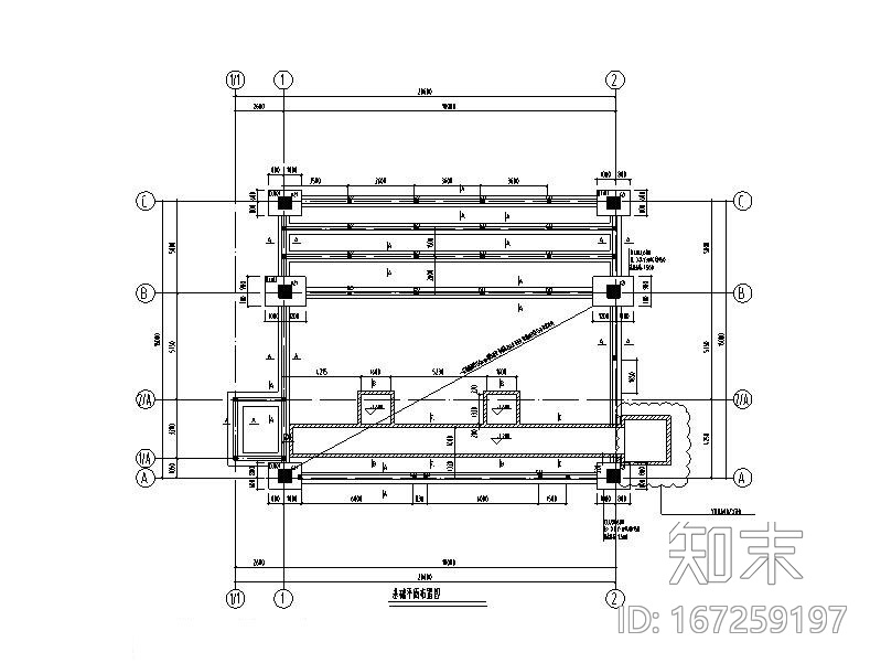 钢结构稻谷烘干厂建筑结构施工图(组合楼板)施工图下载【ID:167259197】