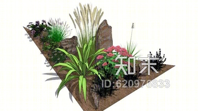 地中海南部地块景观2SU模型下载【ID:620976833】