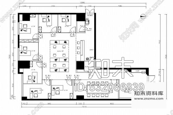 施工图北京网络通讯设备安全科技有限公司办公室装修图施工图下载【ID:532086839】