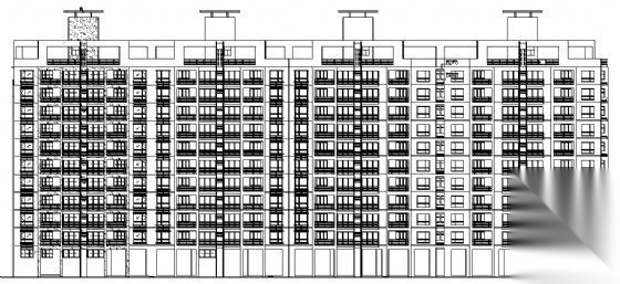 山西某住宅小区1栋住宅楼建筑结构施工图施工图下载【ID:149847125】