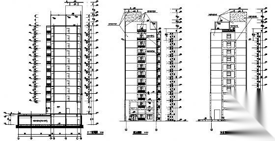 山西某住宅小区1栋住宅楼建筑结构施工图施工图下载【ID:149847125】