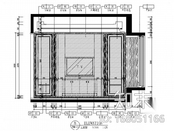 [广东]娴静舒适独具风格的样板间室内施工图（含效果图）cad施工图下载【ID:168051166】