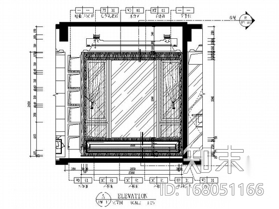 [广东]娴静舒适独具风格的样板间室内施工图（含效果图）cad施工图下载【ID:168051166】