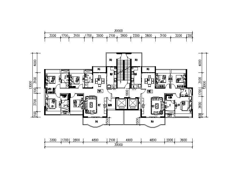 [广东]简约欧式风格塔式住宅楼建筑设计方案文本（含多张...cad施工图下载【ID:149782189】