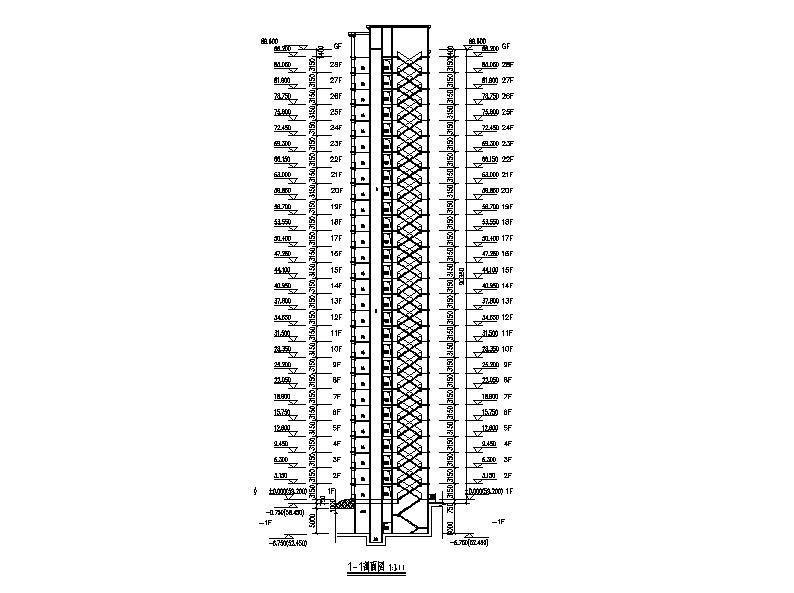 [广东]简约欧式风格塔式住宅楼建筑设计方案文本（含多张...cad施工图下载【ID:149782189】