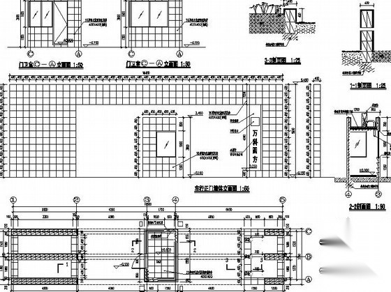 [武汉]某住宅小区景观工程施工图cad施工图下载【ID:161074198】