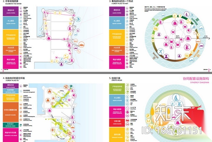 [青岛]维多利亚湾景观总体景观规划设计方案（美国公司...cad施工图下载【ID:166701151】