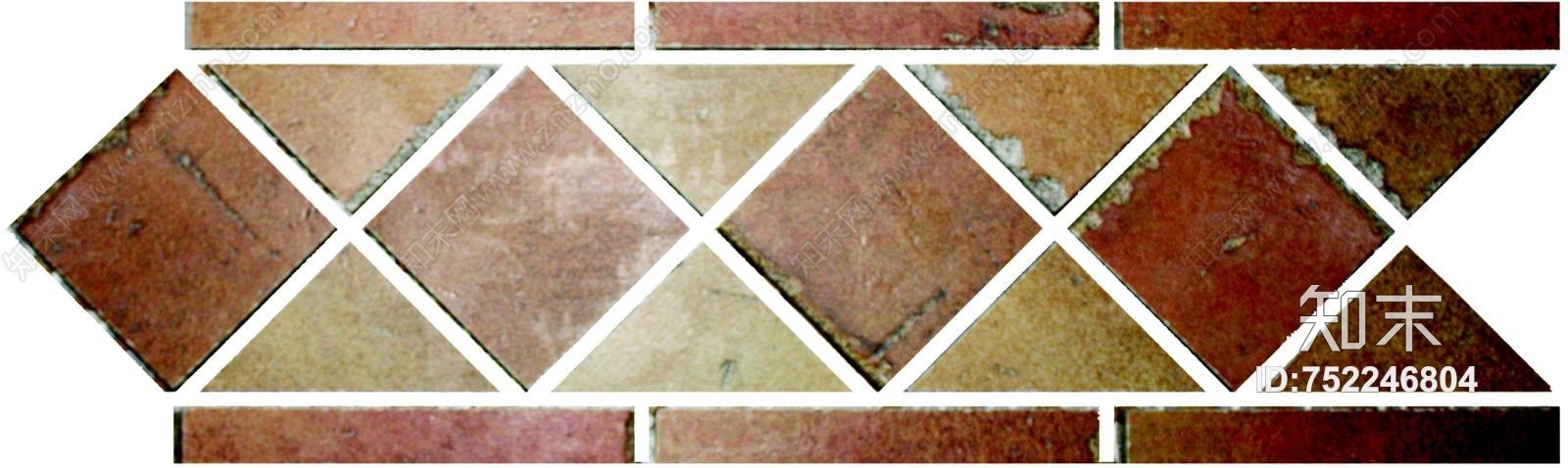 高清仿古砖贴图腰线墙线贴图下载【ID:752246804】