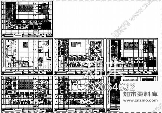 施工图某酒店装修图纸cad施工图下载【ID:532064632】