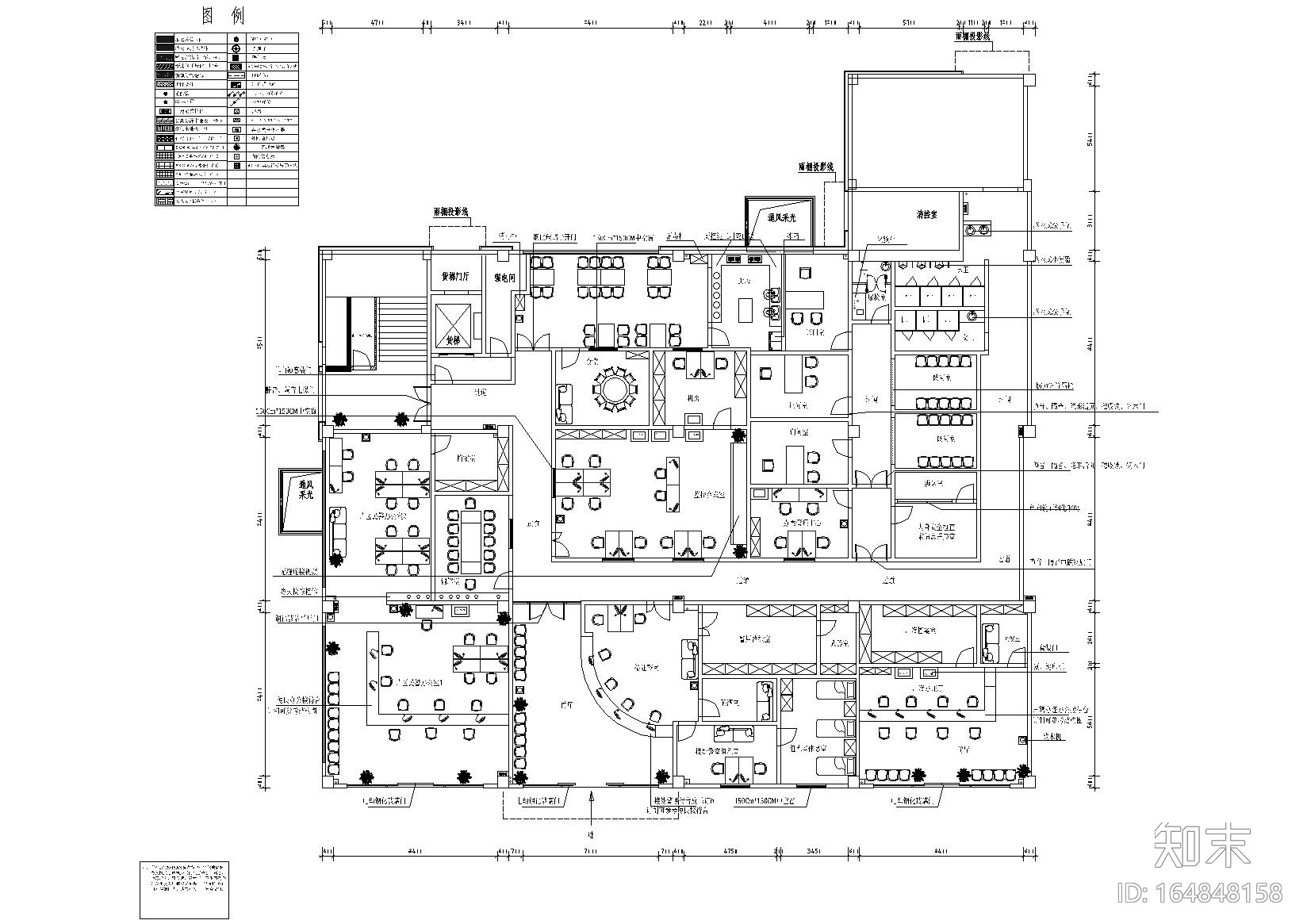 [安顺]正源-华西派出所工程施工图+工程清单cad施工图下载【ID:164848158】