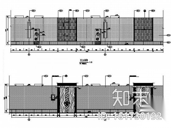 国际会议中心6号会议室施工图cad施工图下载【ID:161730192】