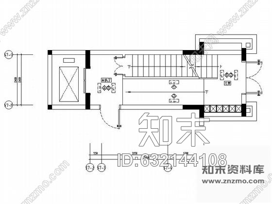 施工图佛山某精品住宅小区住户大堂室内装修图cad施工图下载【ID:632144108】
