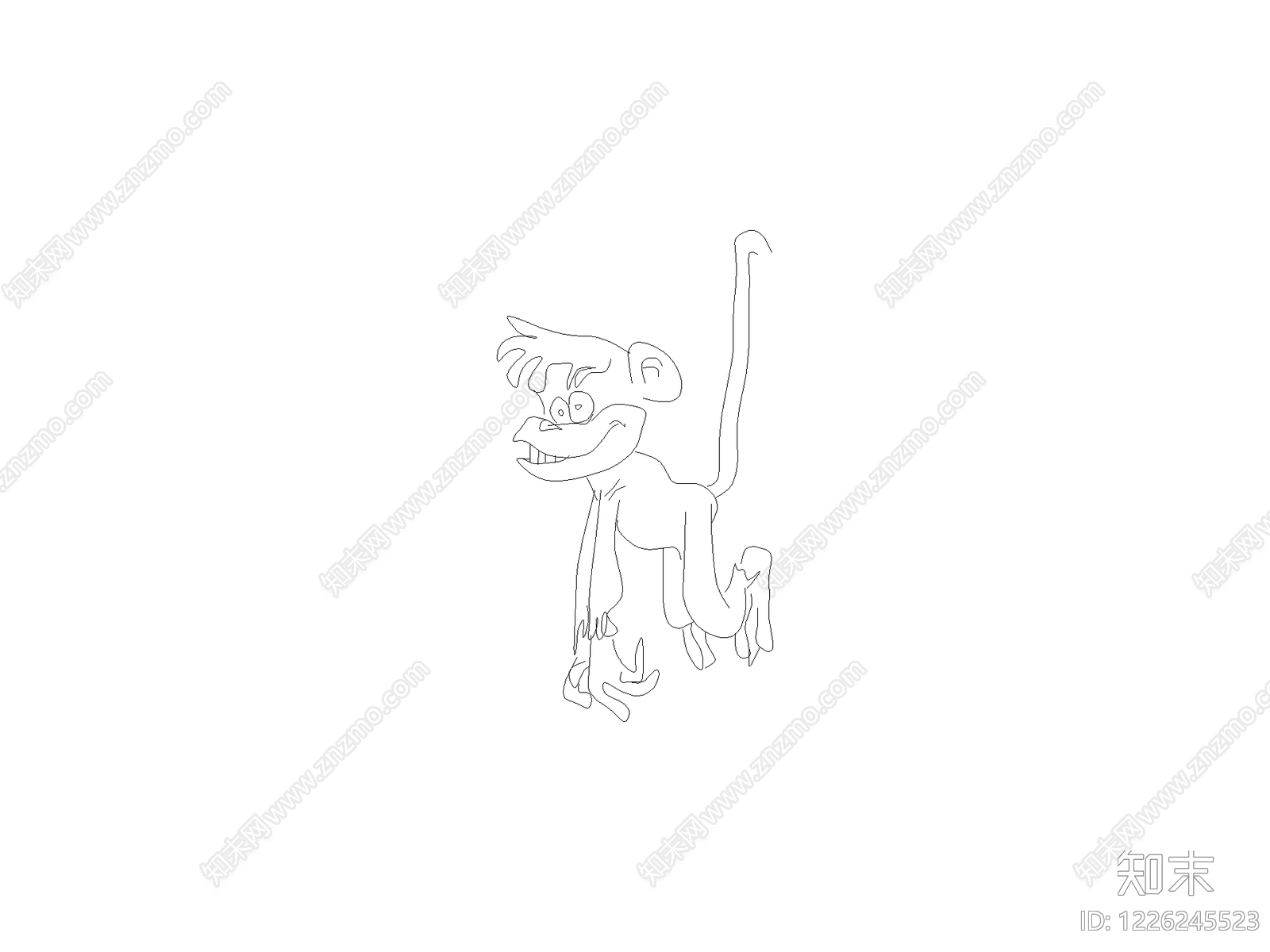 动物CAD图纸