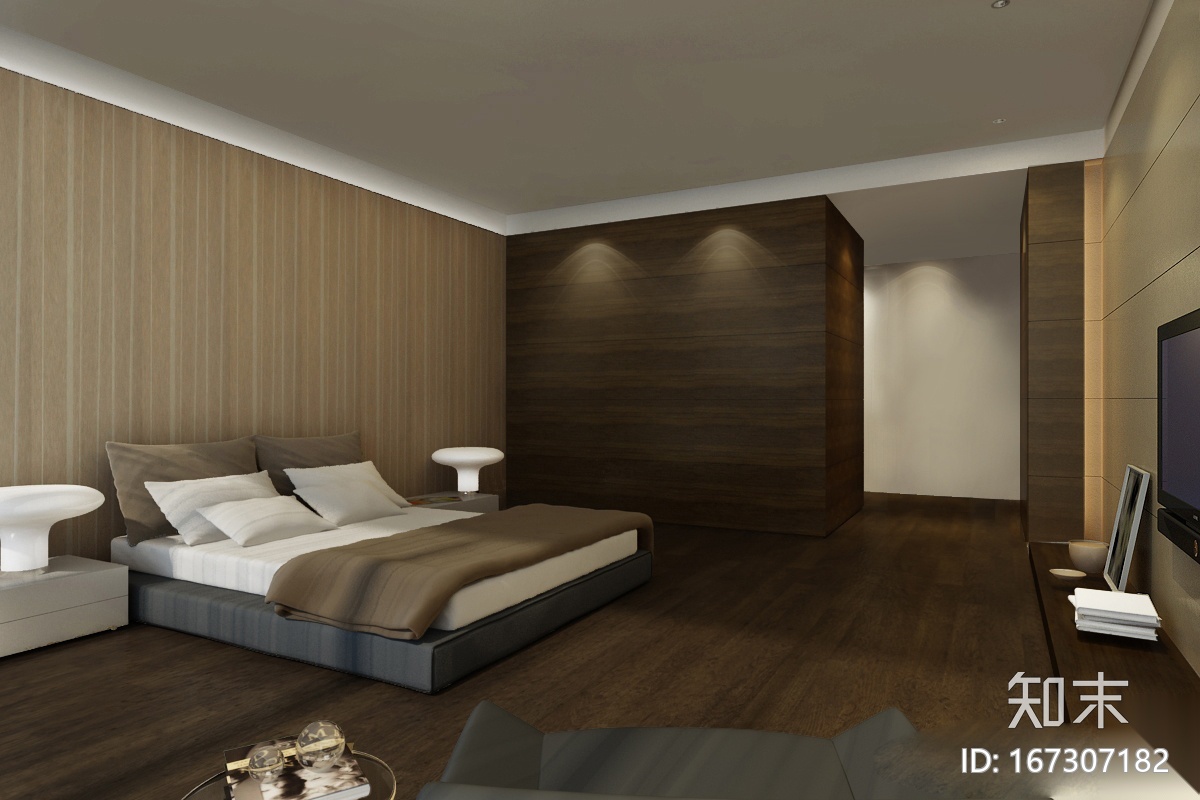 [山东]-青岛世纪名人广场A1样板房施工图施工图下载【ID:167307182】