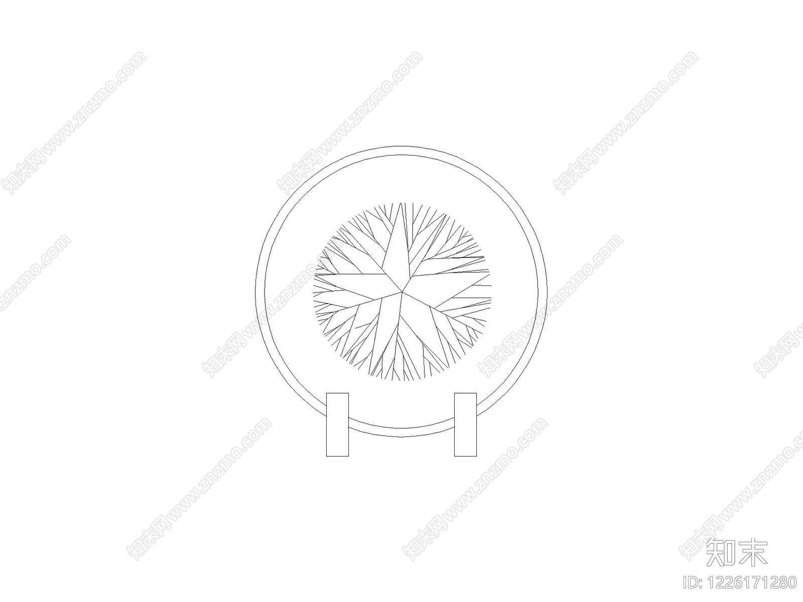 摆件CAD图纸