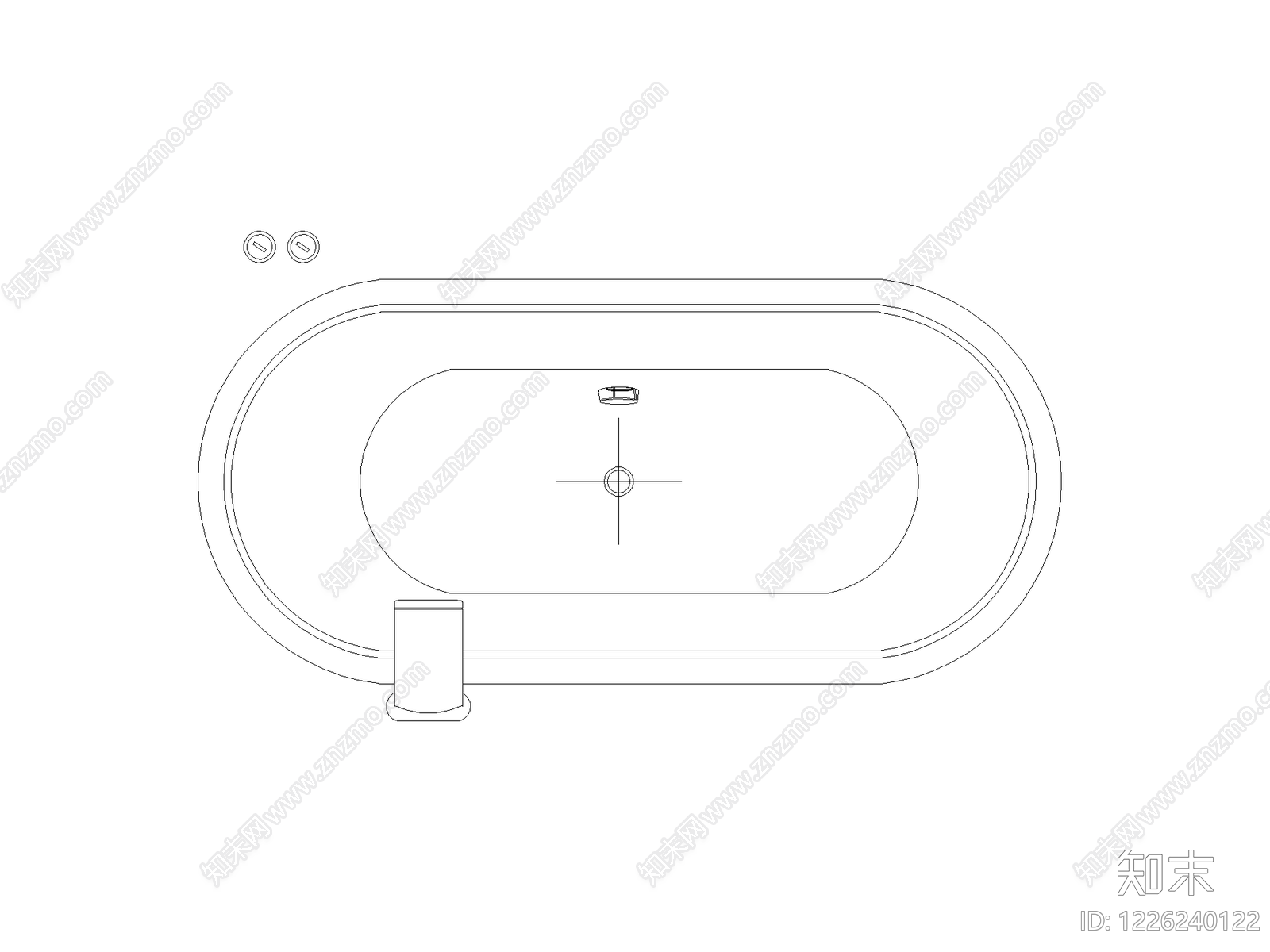 卫浴设施cad施工图下载【ID:1226240122】